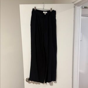 Jason Wu Black Wide-Leg Trousers